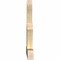 Ekena Millwork Saratoga Rough Sawn Timber Gable Bracket, Douglas Fir, 72"W x 42"H x 4"D x 6"F, 14/12 Pitch GBW072X42X0406SAR00RDF - alternate 4
